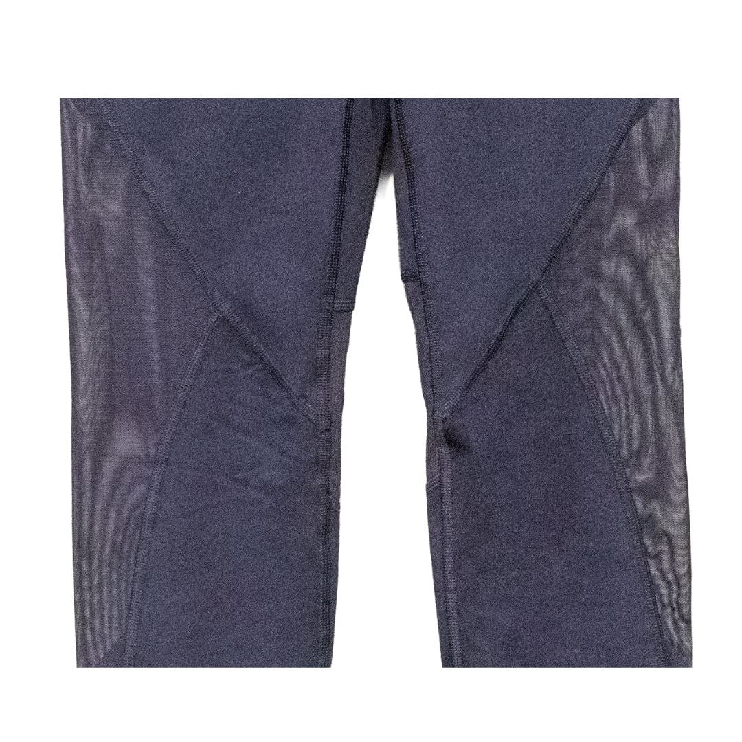 Leggings with mesh detail