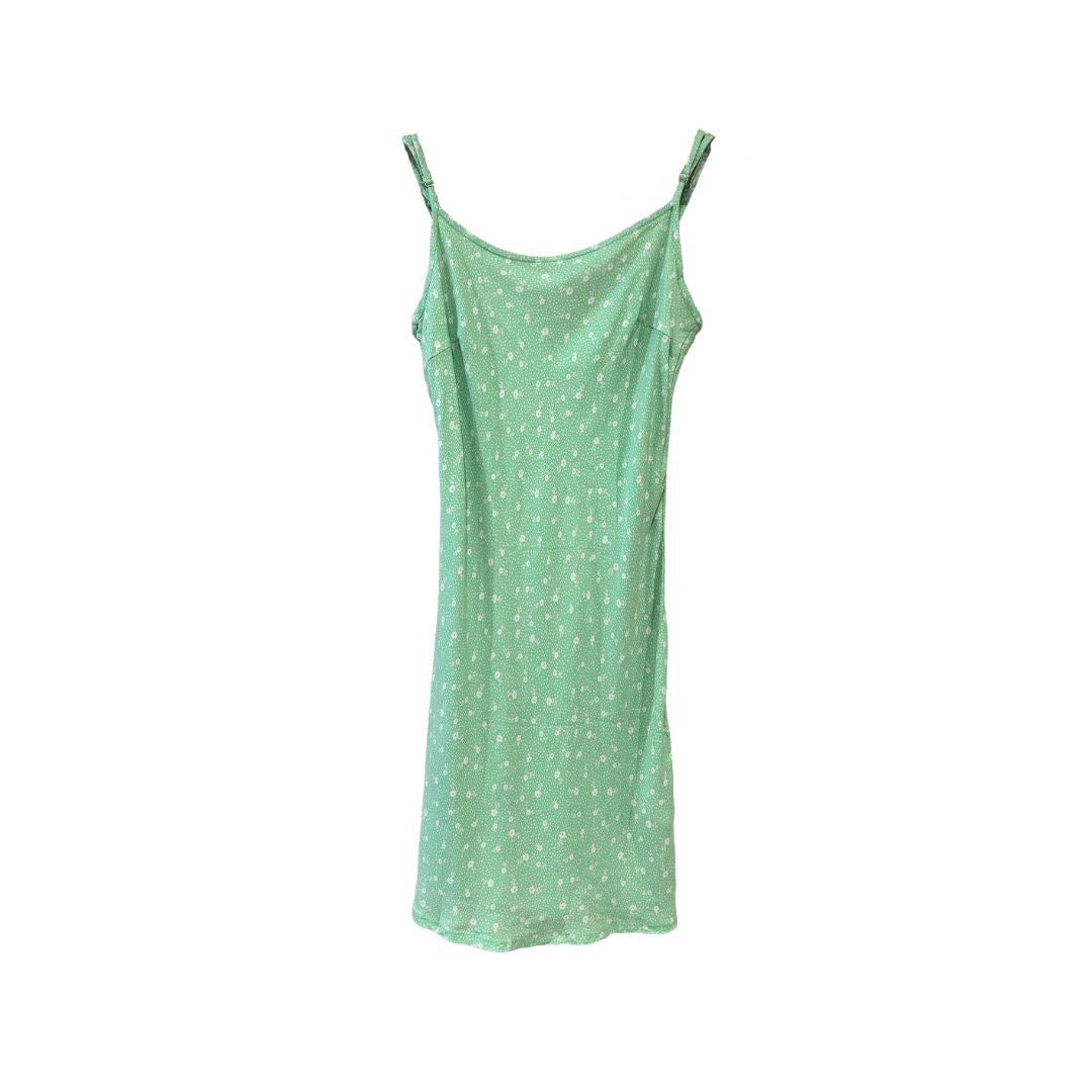 Nightgown Slip Dress, minty green