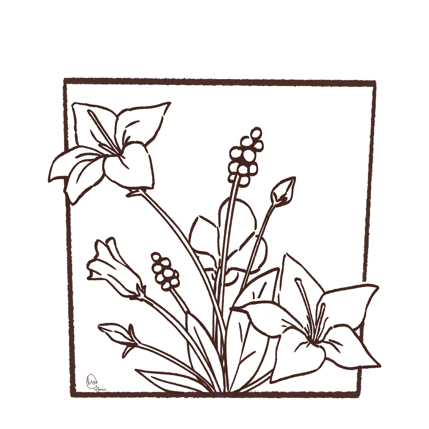 Shirt Botanical, unisex